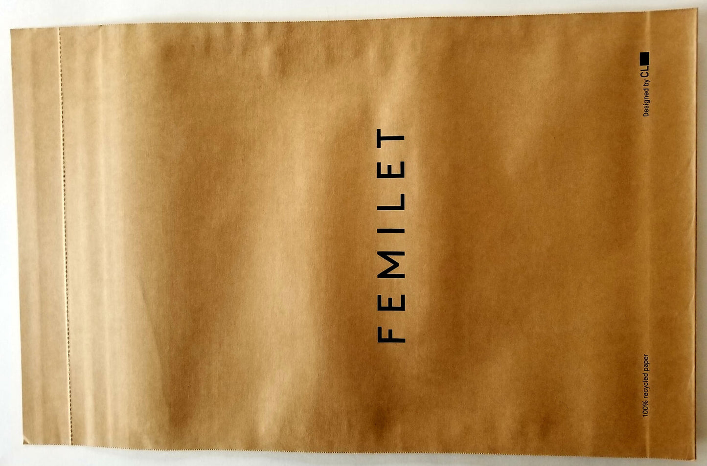Custom Paper Mailers Kraft Envelope Mailing Bags with Peel and Seal Flap