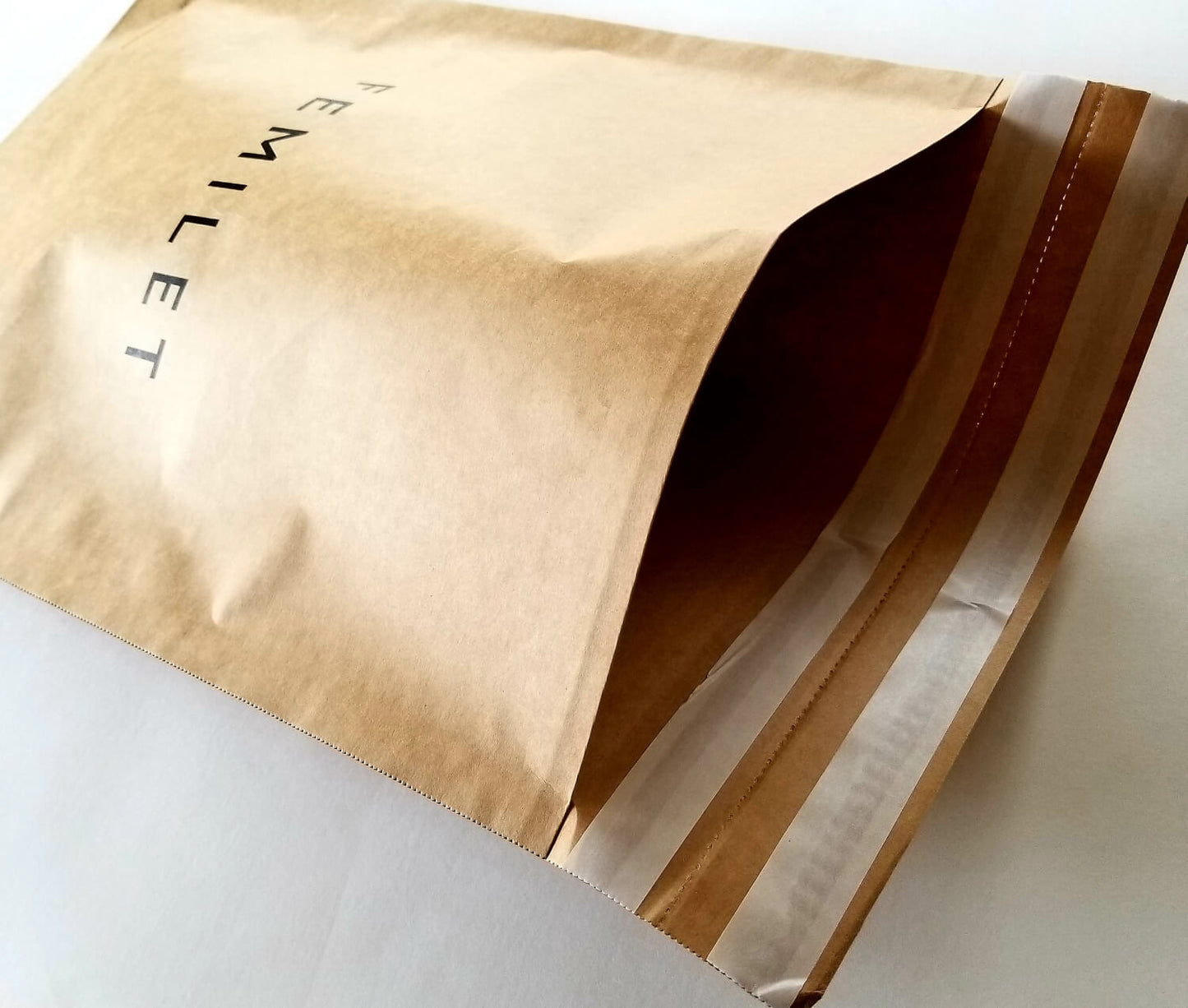 Custom Paper Mailers Kraft Envelope Mailing Bags with Peel and Seal Flap