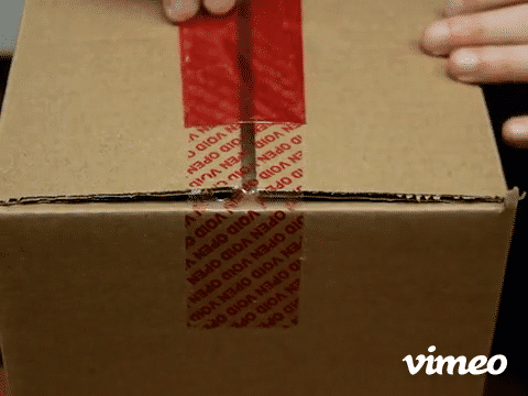 Tamper Evident Security Packaging Tape