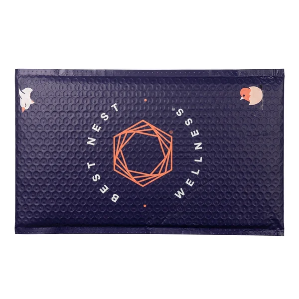 The Great Chestnut Experiment — completed custom printed bubble mailers by Mailers HQ