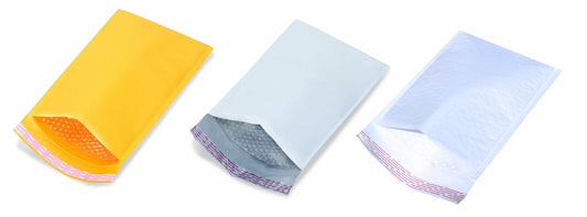 Poly Bubble Mailers vs. Kraft Bubble Mailers