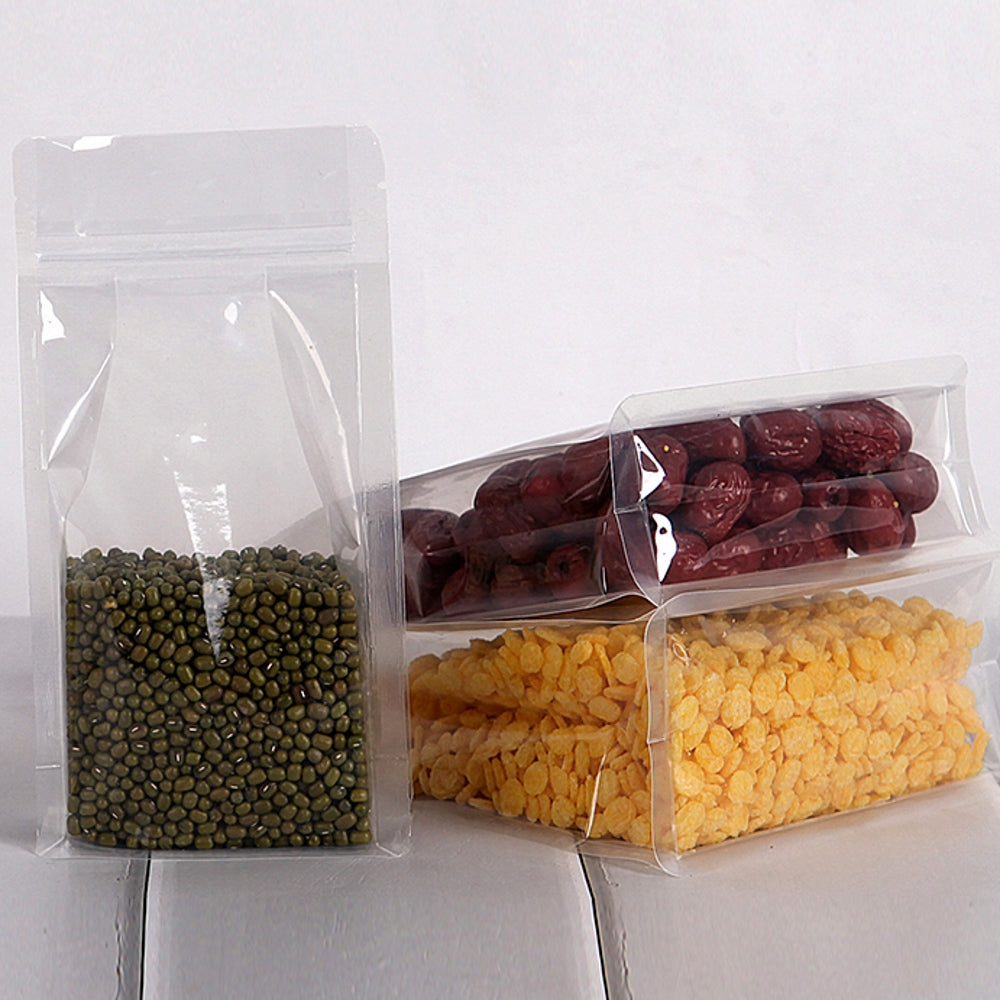Custom Printed Poly Food Pouches with Zipper